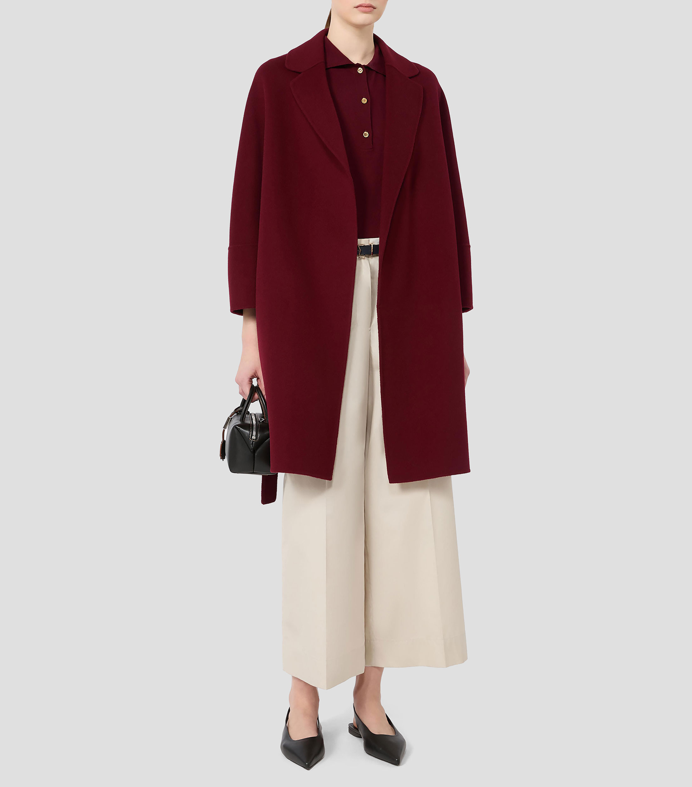 Suéter cuello polo Mujer